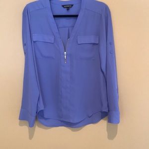 Half zip blouse from Express. Size small